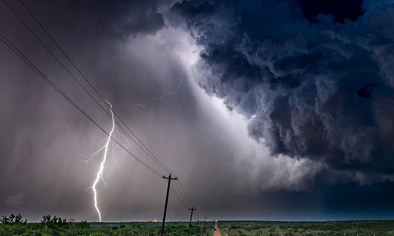 Mossoró lidera quedas de raios no RN em 2025 Mossoró lidera quedas de raios no RN em 2025