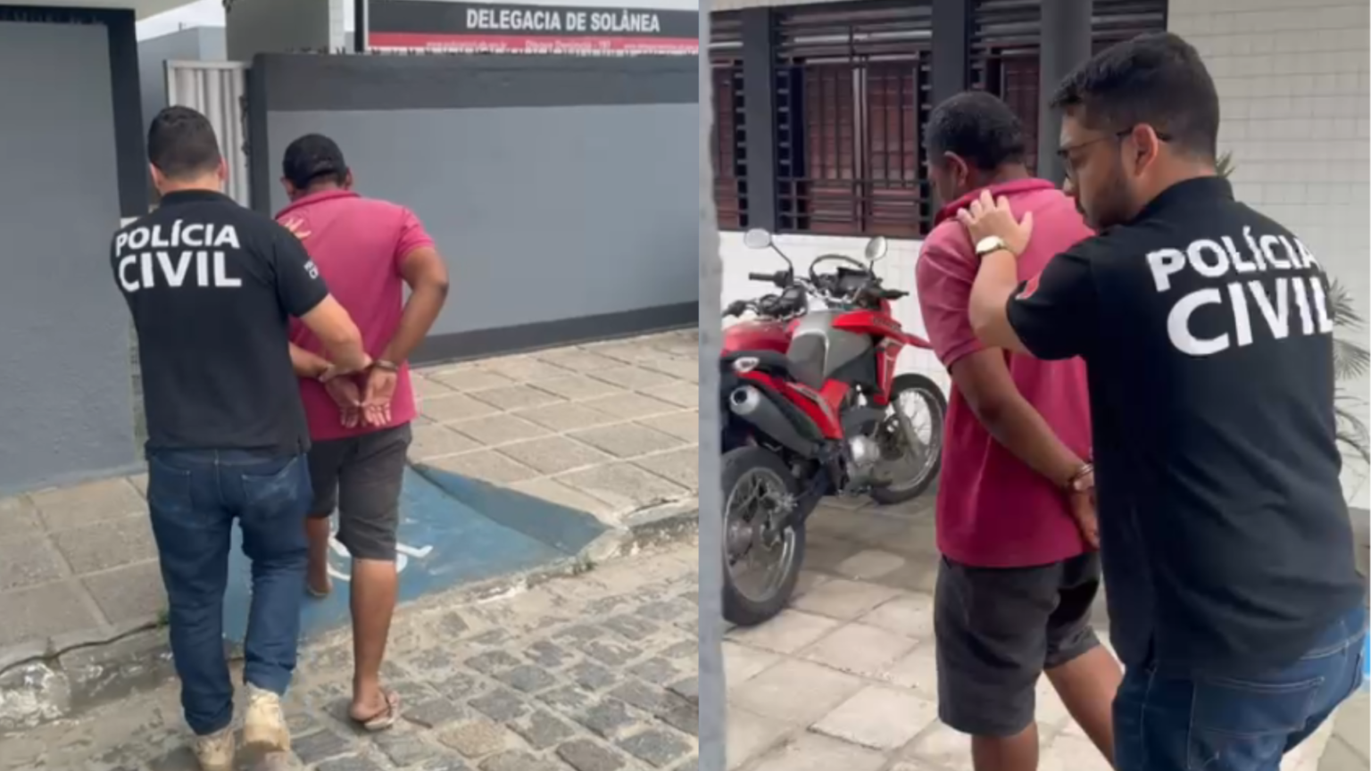 Suspeito de matar companheira a facadas em Natal é preso na Paraíba Suspeito de matar companheira a facadas em Natal é preso na Paraíba