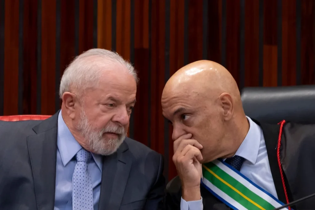 **Lula e Moraes se reúnem em almoço reservado no Planalto**