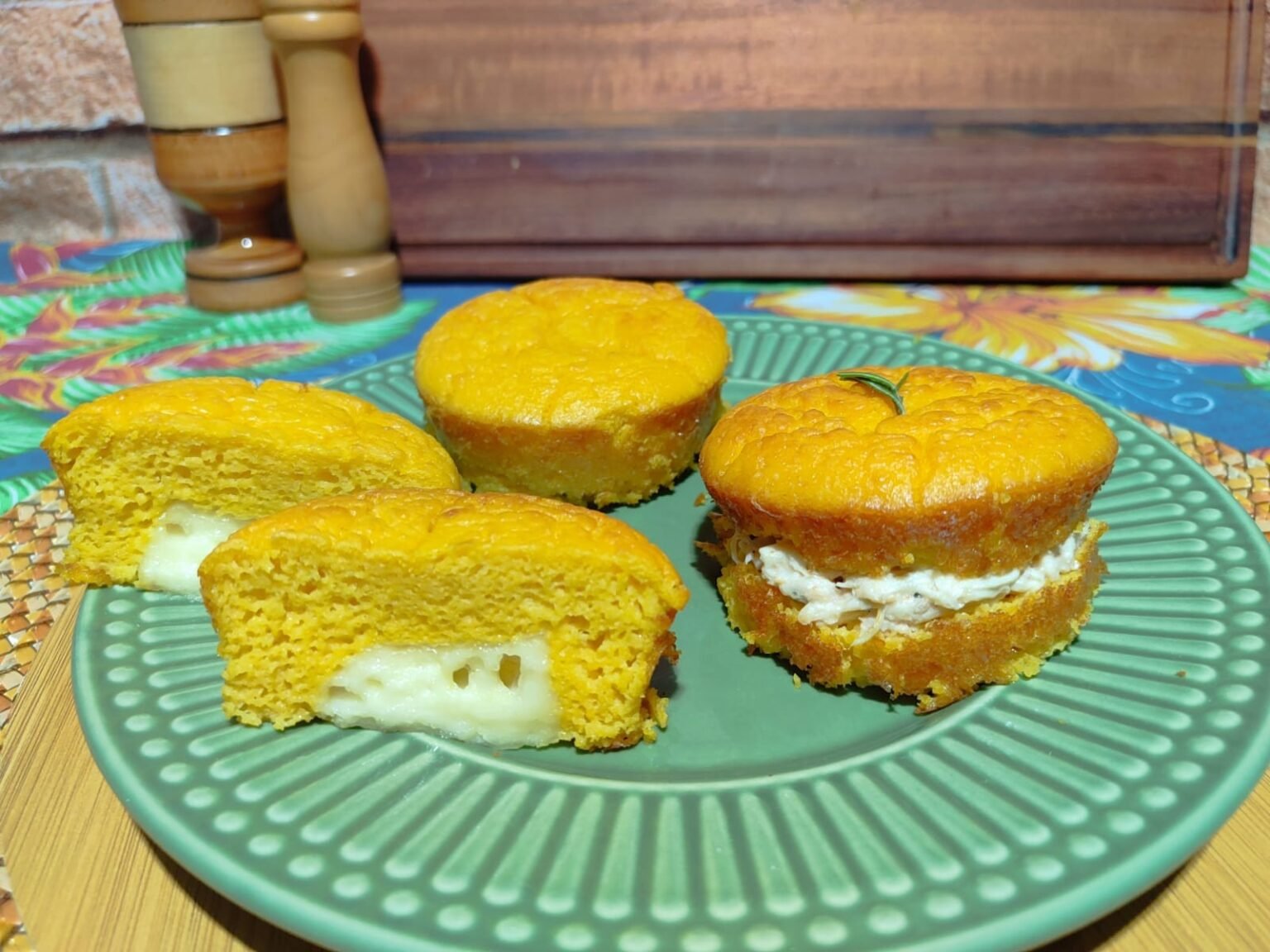 Pão de jerimum fácil feito no liquidificador