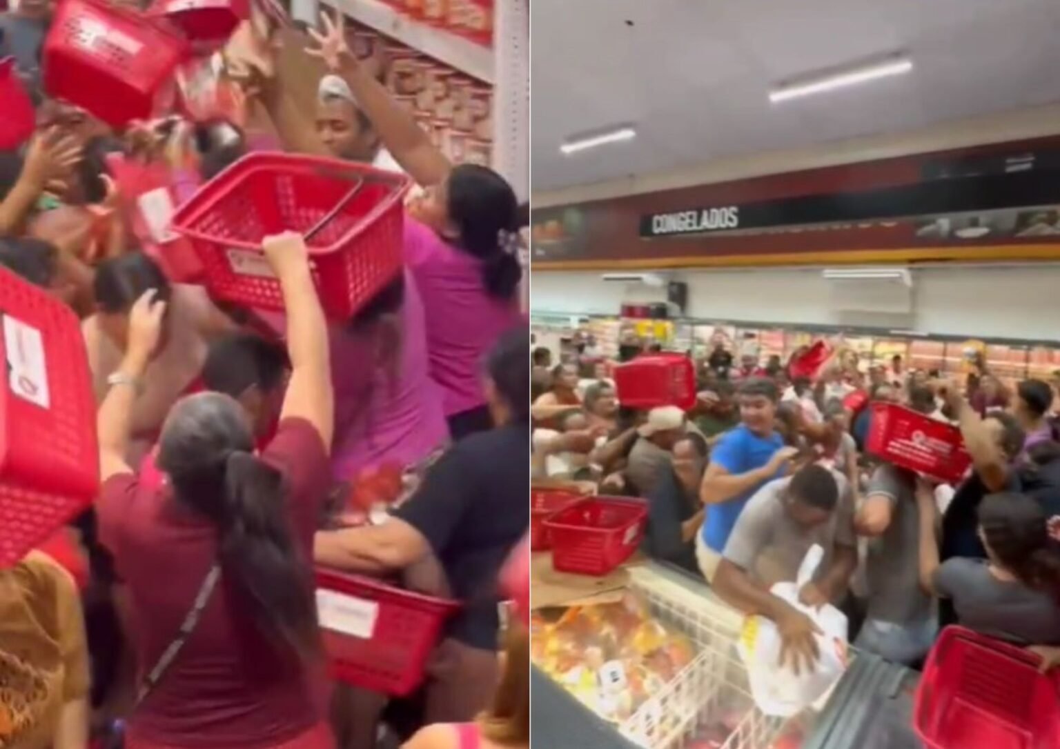 Supermercado em Assú vira palco de confusão por promoções relâmpago