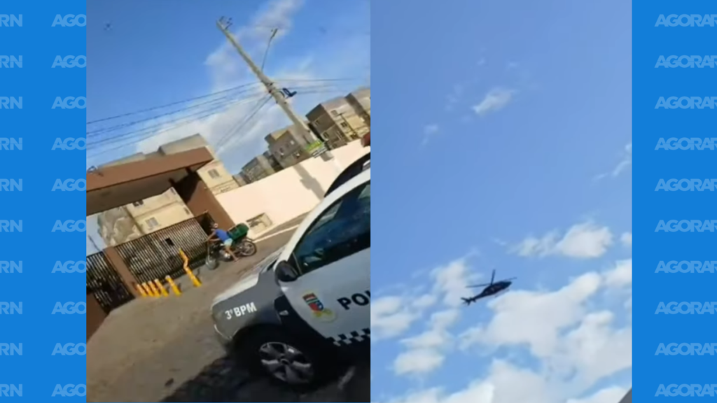 **Polícia faz operação contra tráfico em condomínio de Parnamirim** **Polícia faz operação contra tráfico em condomínio de Parnamirim**