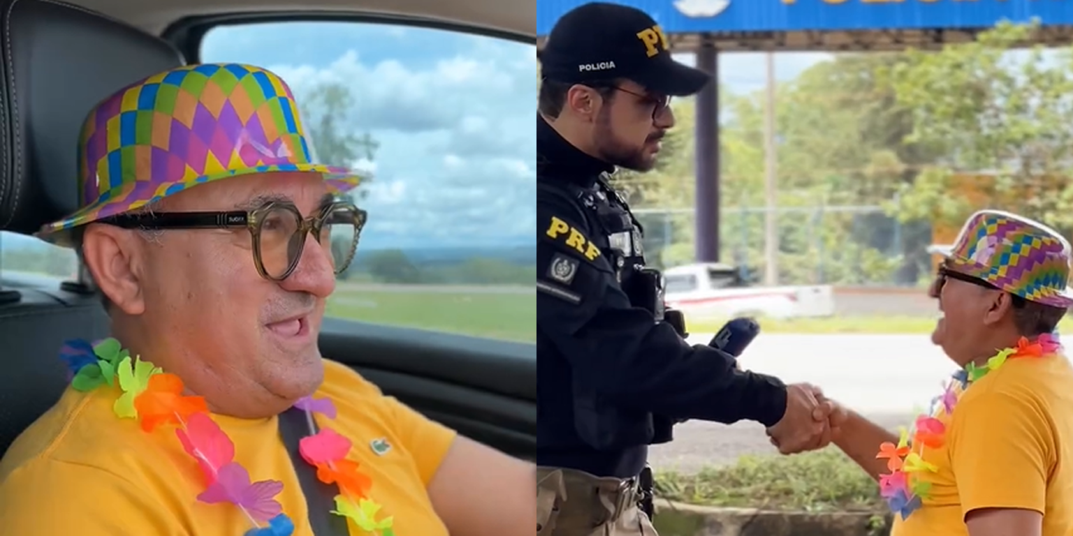 PRF usa humor em campanha para alertar sobre riscos de beber e dirigir no Carnaval