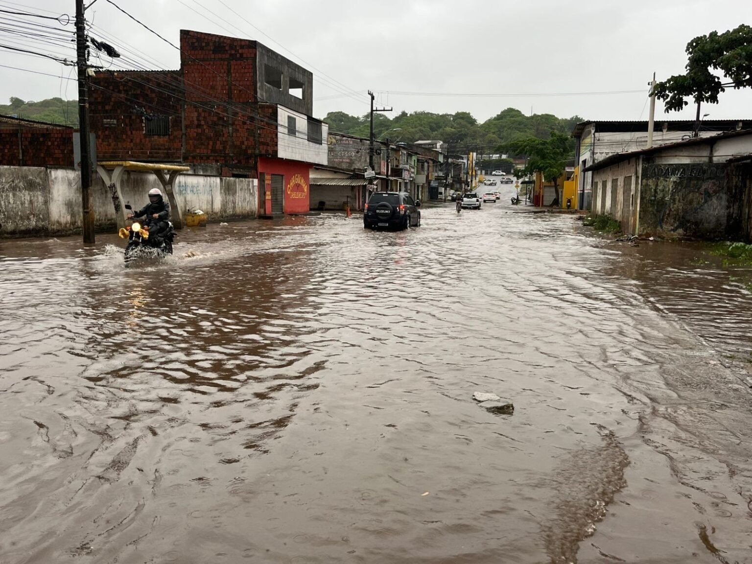 **Natal já acumula mais chuva que o previsto para fevereiro**