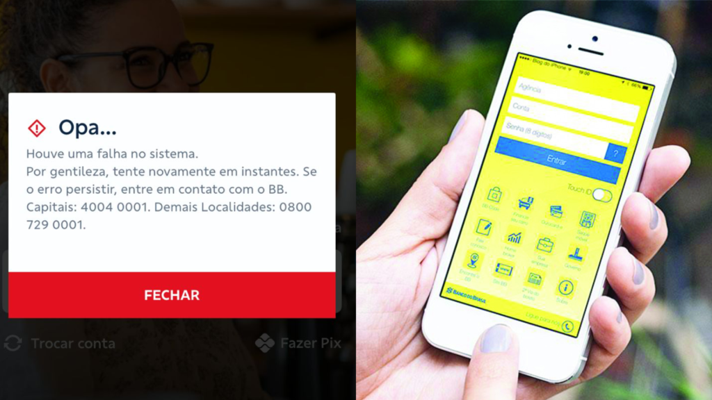Banco do Brasil enfrenta instabilidade e clientes reclamam de falhas no app