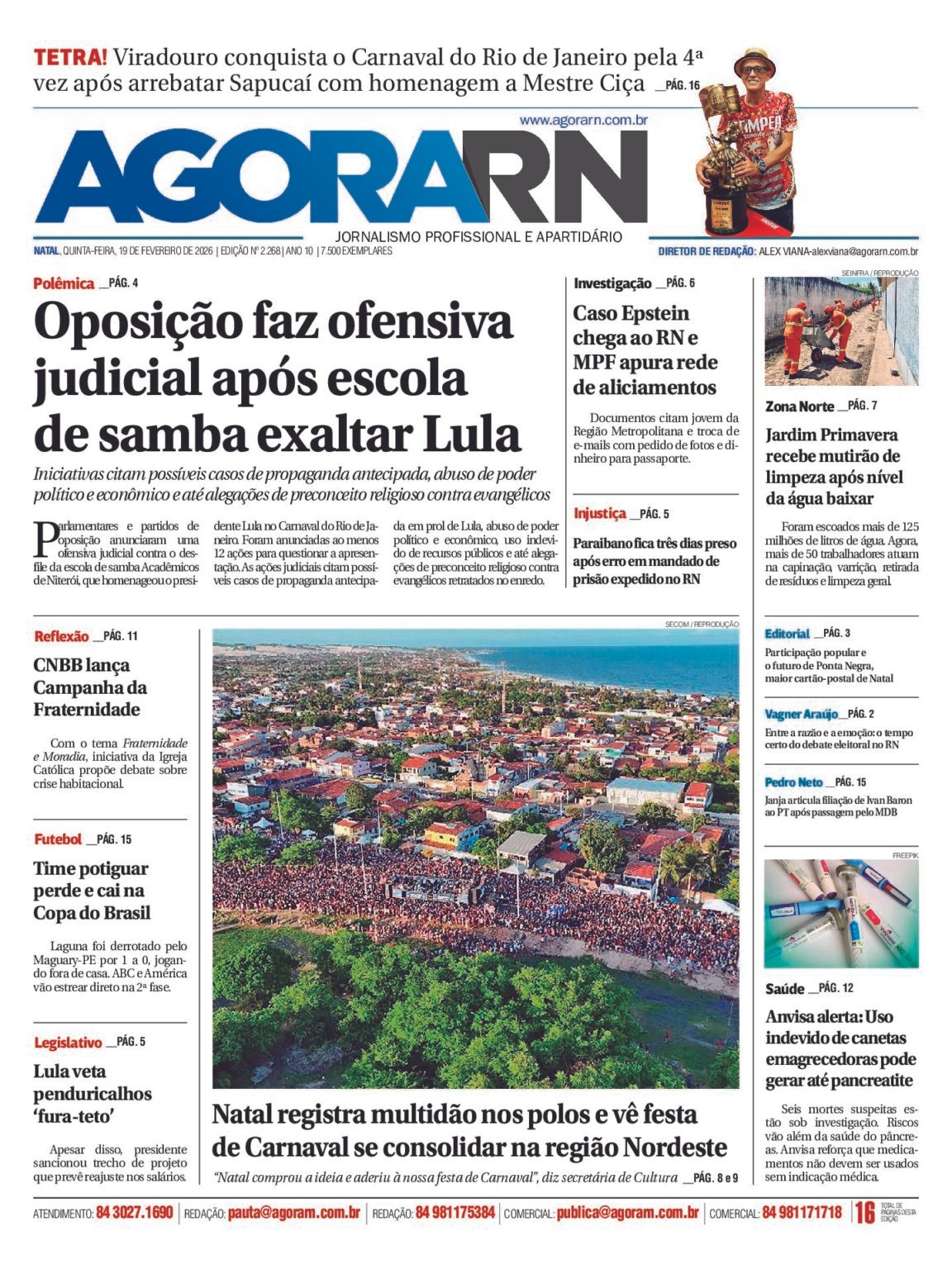 Baixe aqui o PDF da edição impressa 2.268