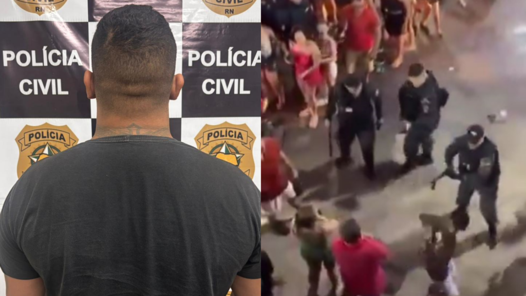 Segurança que agrediu jovem surdo no Carnaval de Apodi é preso por porte ilegal de arma