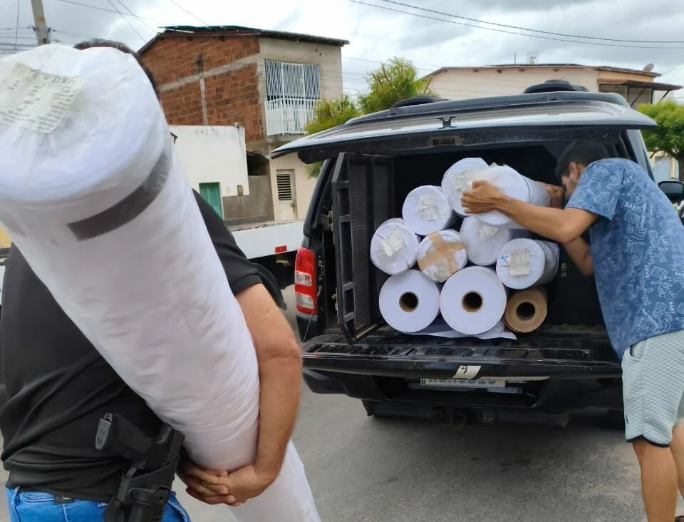 Gráfico é preso por comprar material furtado de concorrente em Mossoró