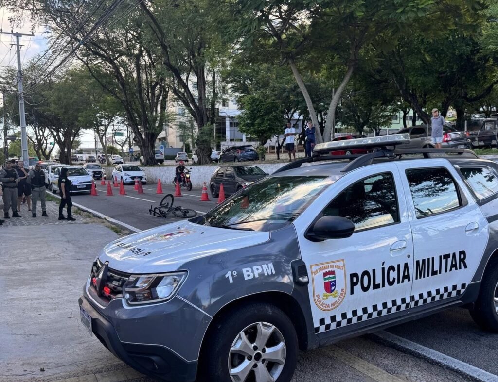 Acidentes com ciclistas em Natal crescem 46% em 2025