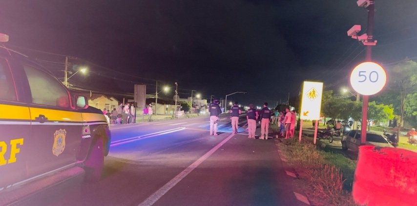 Idoso é atropelado e morre na BR-110 em Mossoró