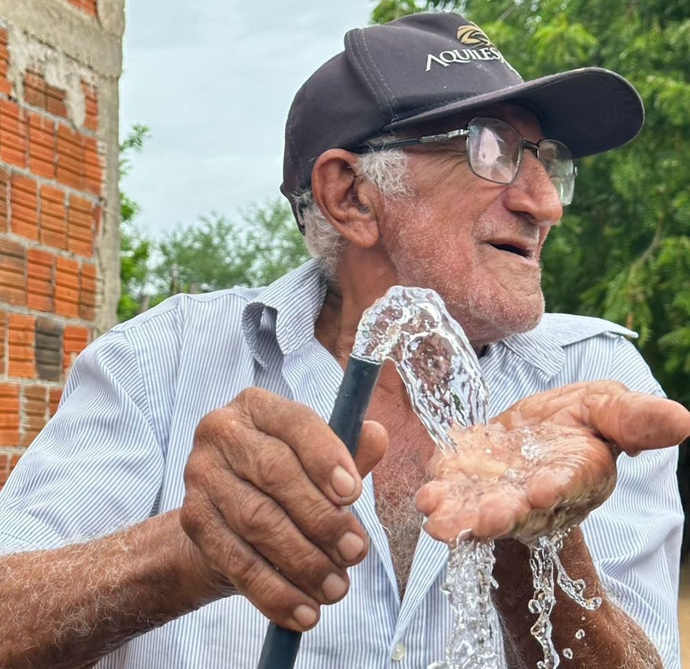 Nova adutora leva água encanada a mais de 3 mil moradores da zona rural de Mossoró