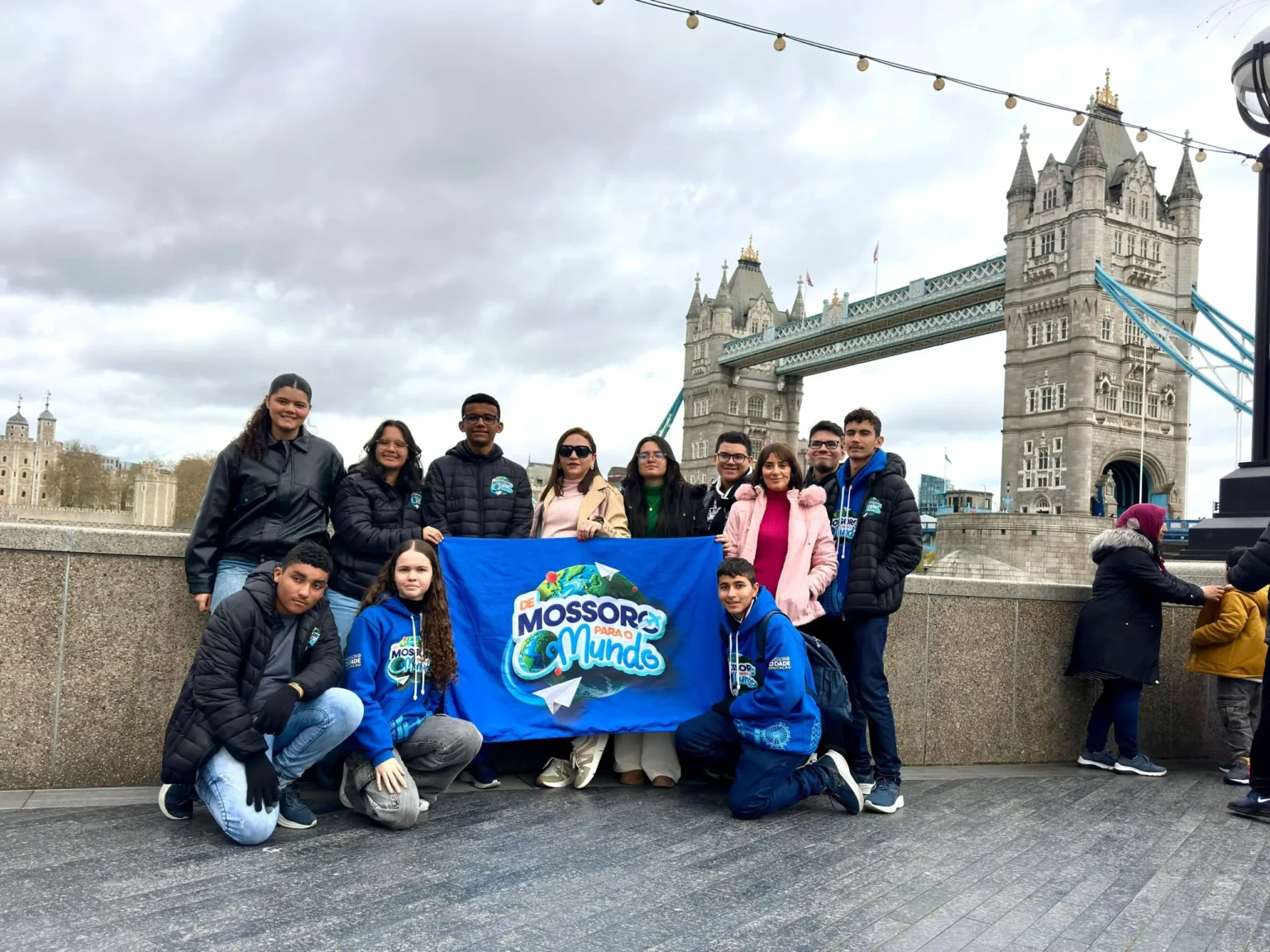 Alunos de Mossoró vivem intercâmbio cultural em Londres