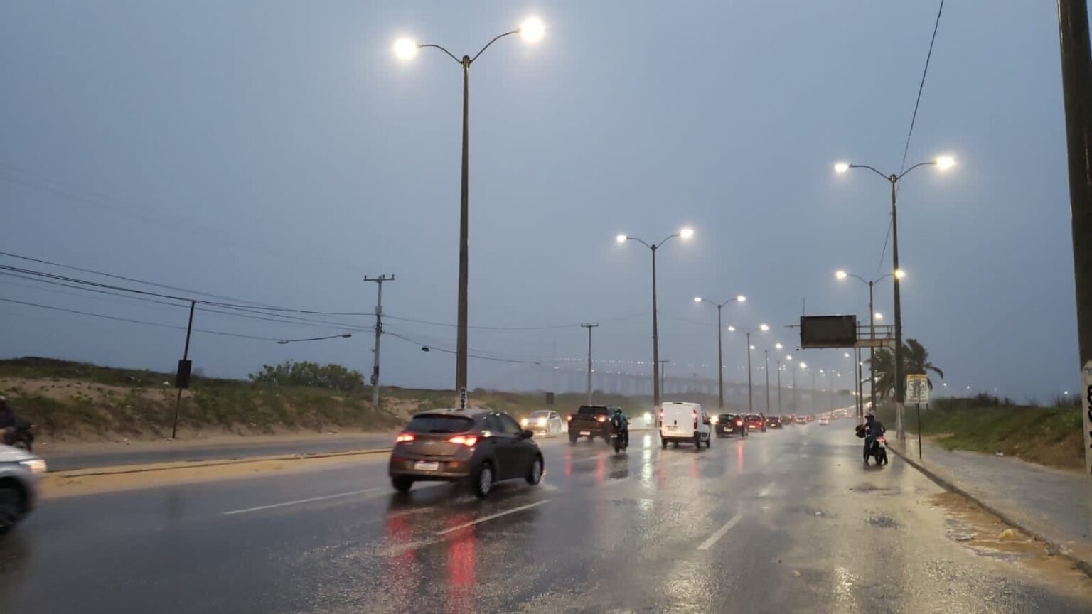 Inmet alerta para chuvas fortes em Natal e mais 110 cidades do RN