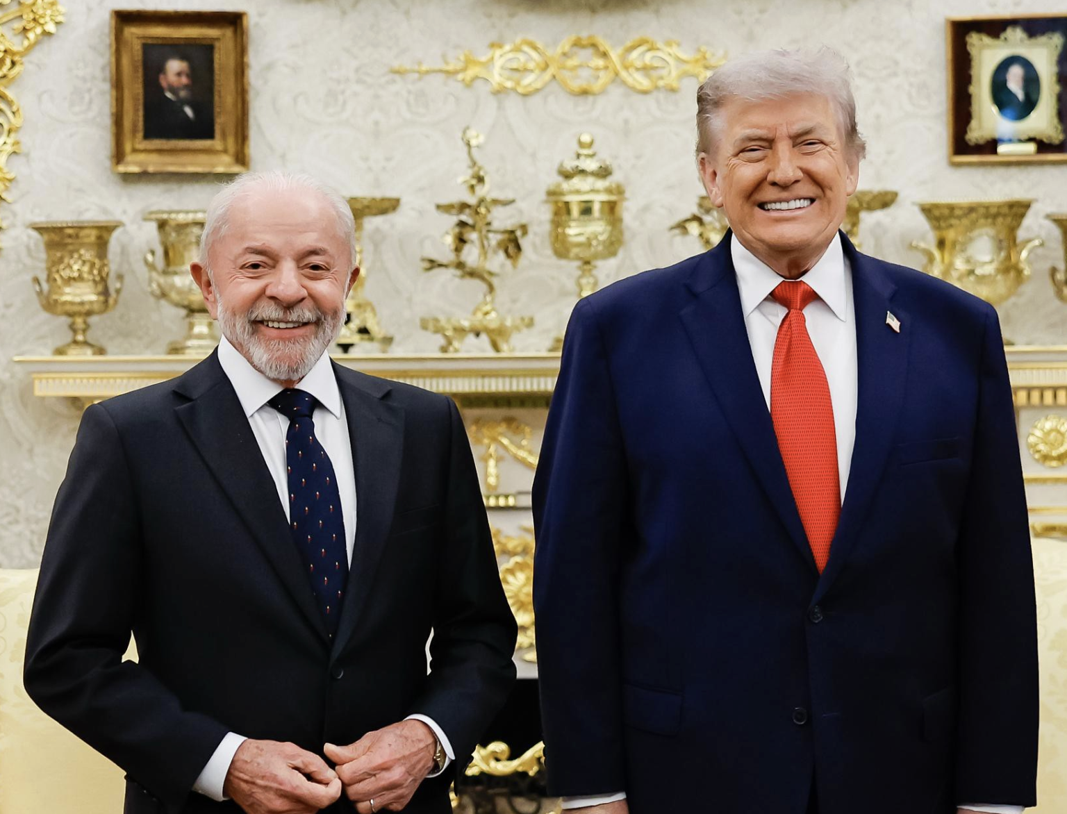 Lula destaca boa sintonia com Trump após encontro nos EUA