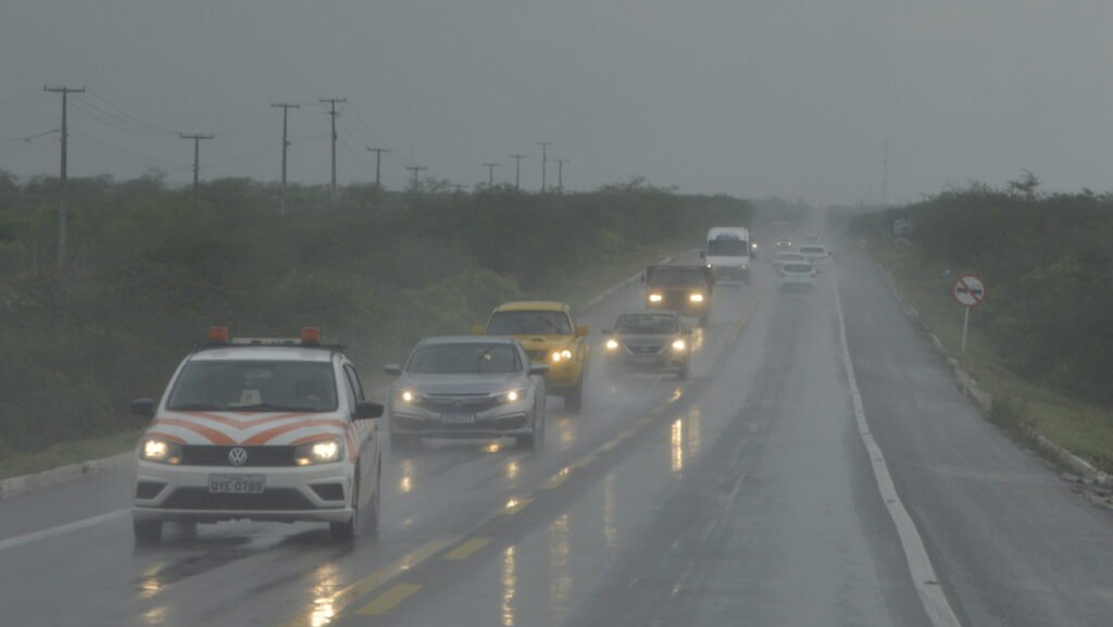 Inmet alerta para chuvas fortes em 115 cidades do Rio Grande do Norte
