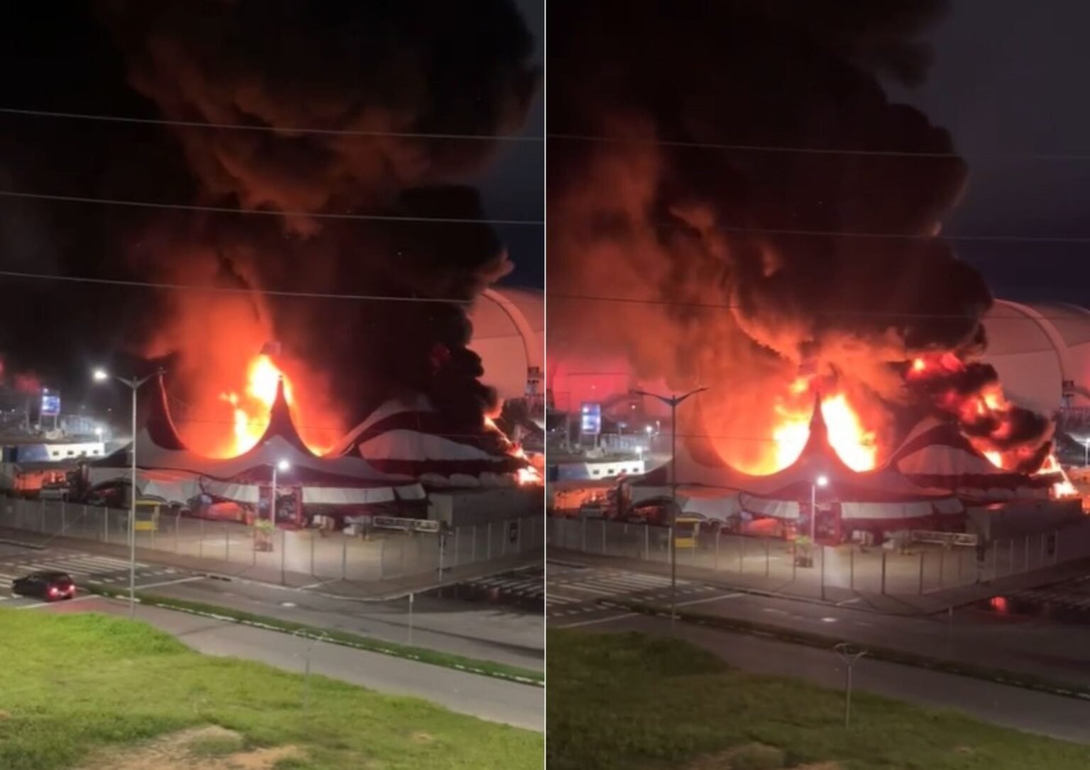 Incêndio destrói parte do Circo do Tirullipa em Natal