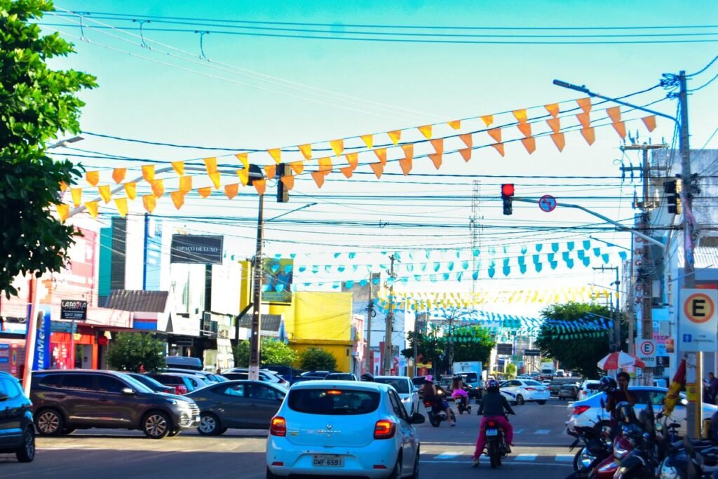 Decoração do Mossoró Cidade Junina ganha as ruas da cidade