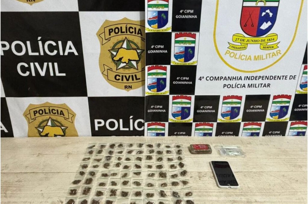 Jovem é preso em operação contra facção em Pipa