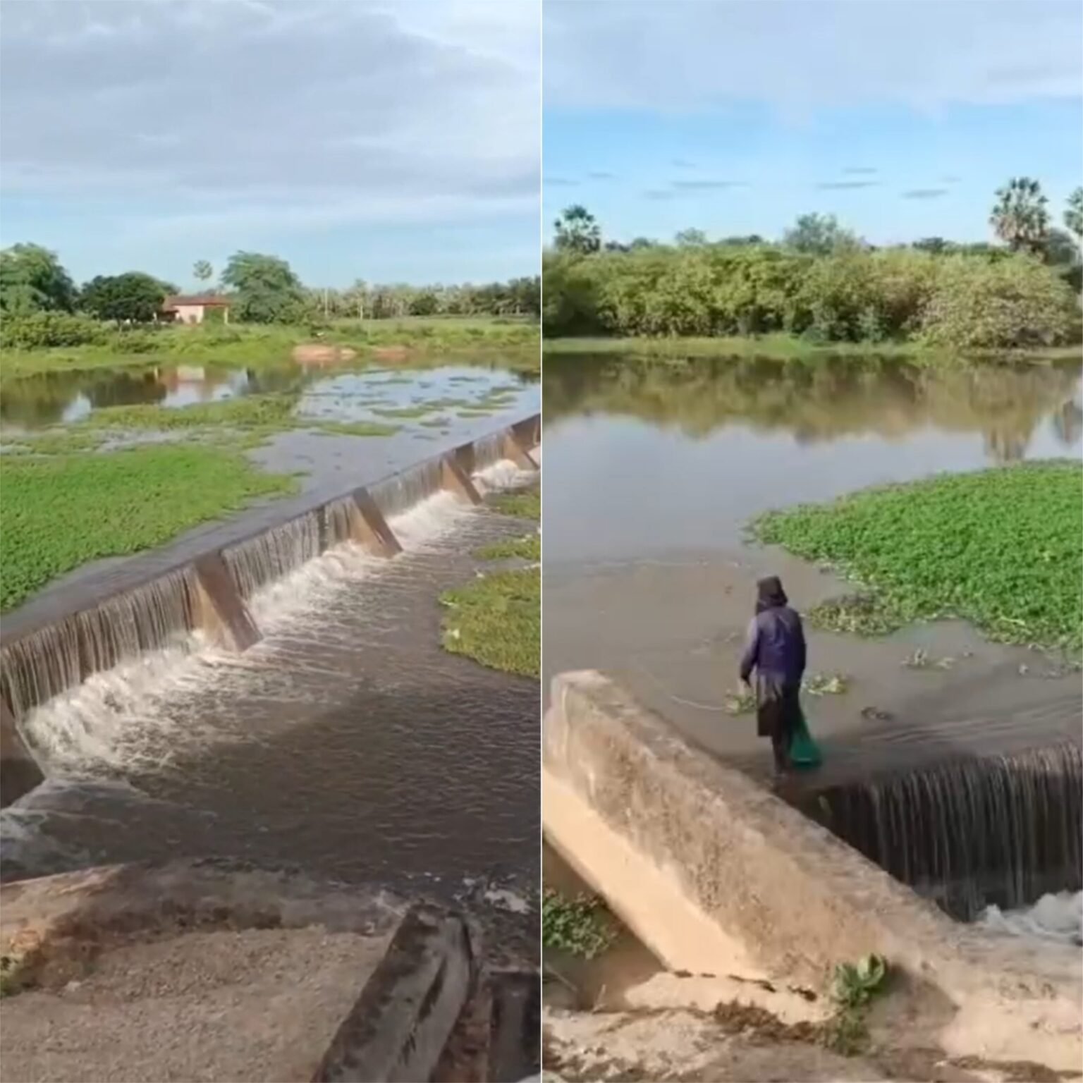 Três açudes do RN transbordam após chuvas recentes