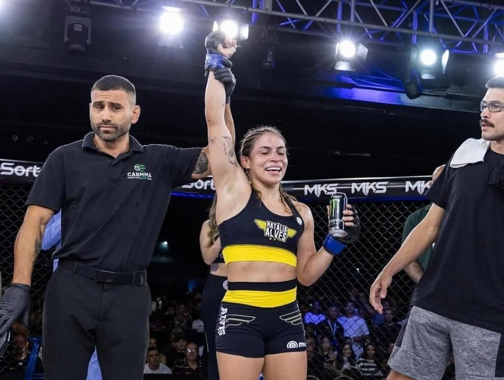 Natália Alves garante vaga em reality que abre portas para o UFC