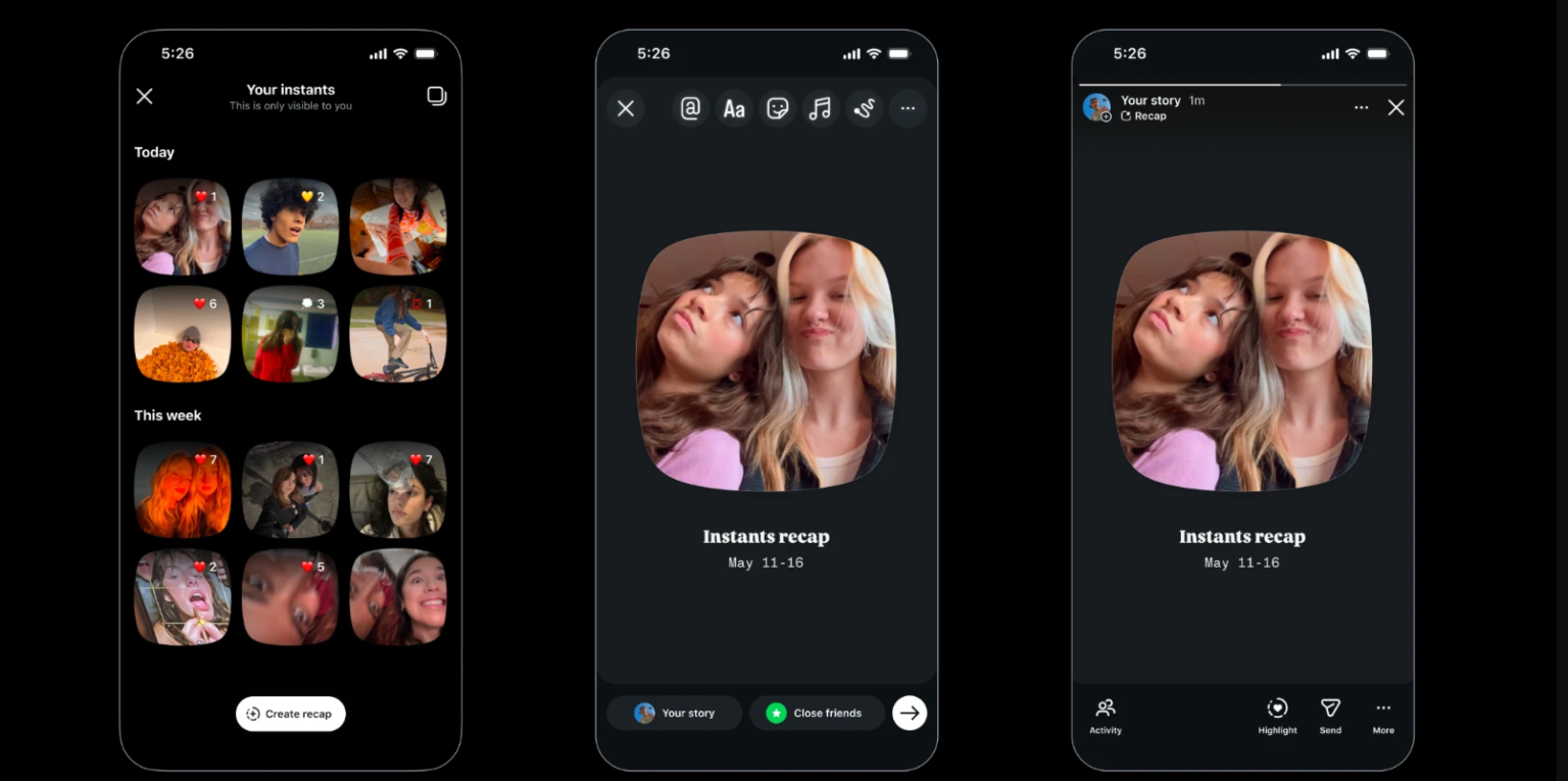 Instagram libera “Instants”, fotos que somem após uma visualização