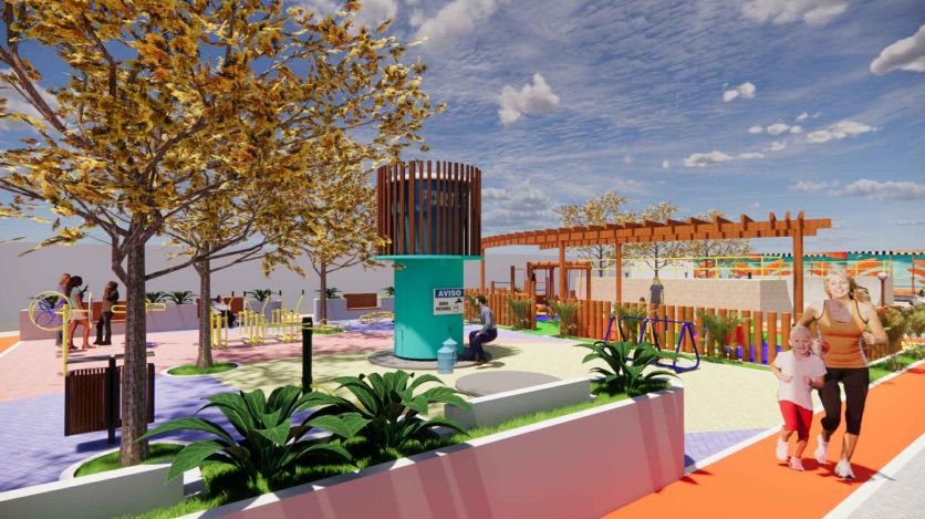 Tibau anuncia construção da Praça da Família para lazer e esporte