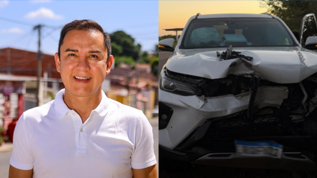 Deputado Neilton Diógenes sofre acidente na BR-405, mas todos passam bem