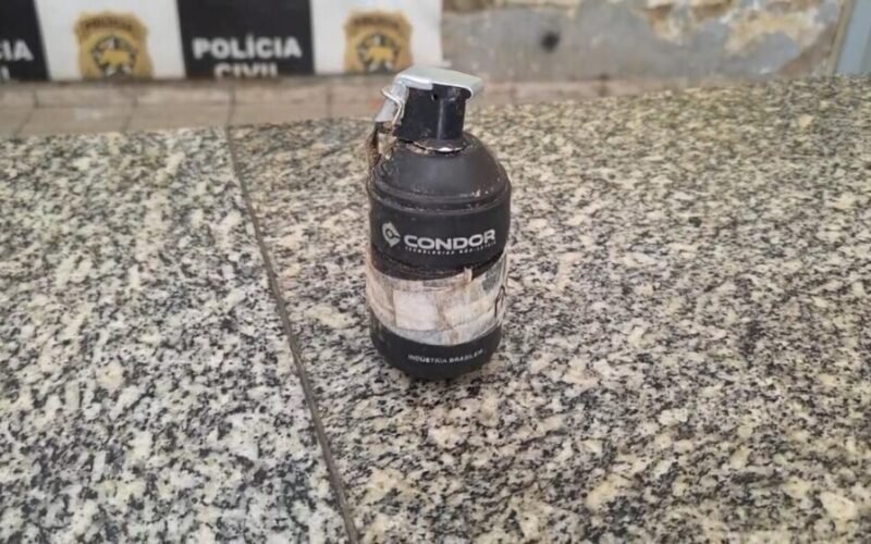 Granada é encontrada em rua do bairro Malvinas, em Mossoró