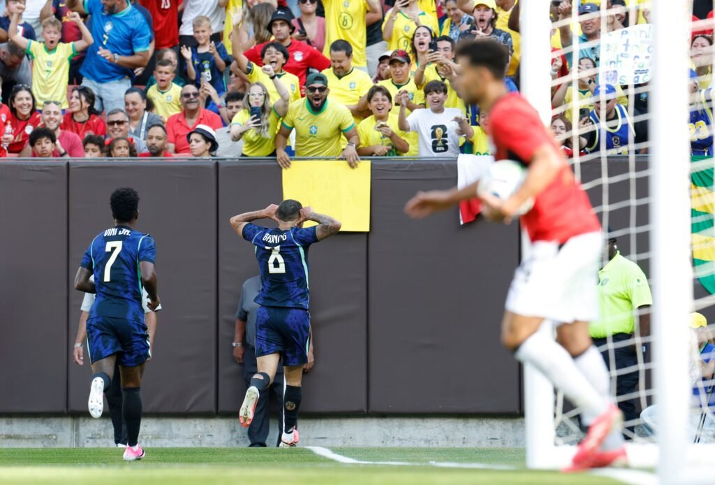 Brasil vence Egito e encerra preparação para Copa do Mundo