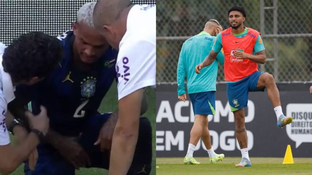 Wesley está fora da Copa do Mundo por lesão; Éderson é chamado para a vaga