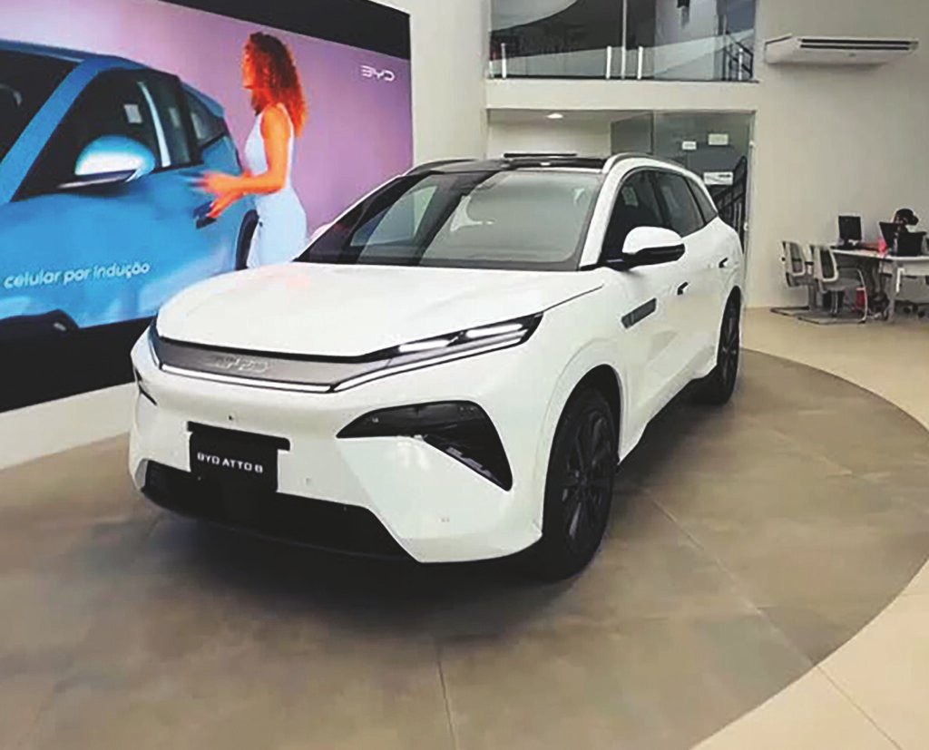 BYD amplia estrutura em Natal para acompanhar crescimento dos carros elétricos