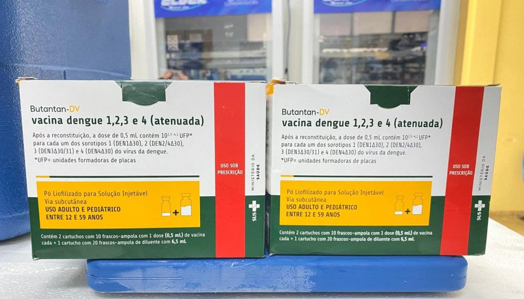 Mossoró interrompe uso da vacina contra dengue do Butantan
